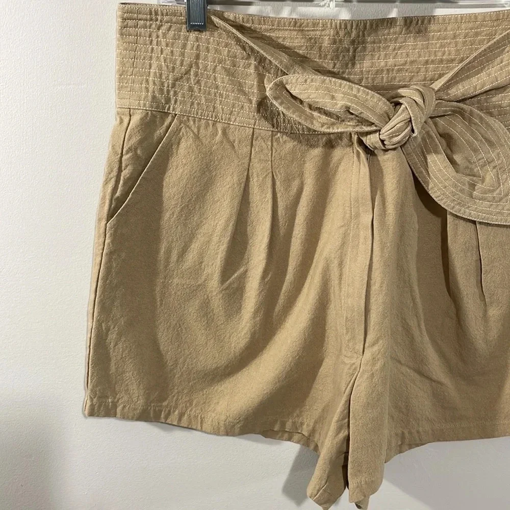 NWOT Free People FP One Viola Shorts Front Tie 12